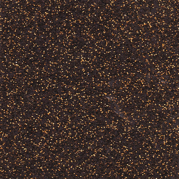 Metal Flake (Glitter) Vinyl - Black/Copper