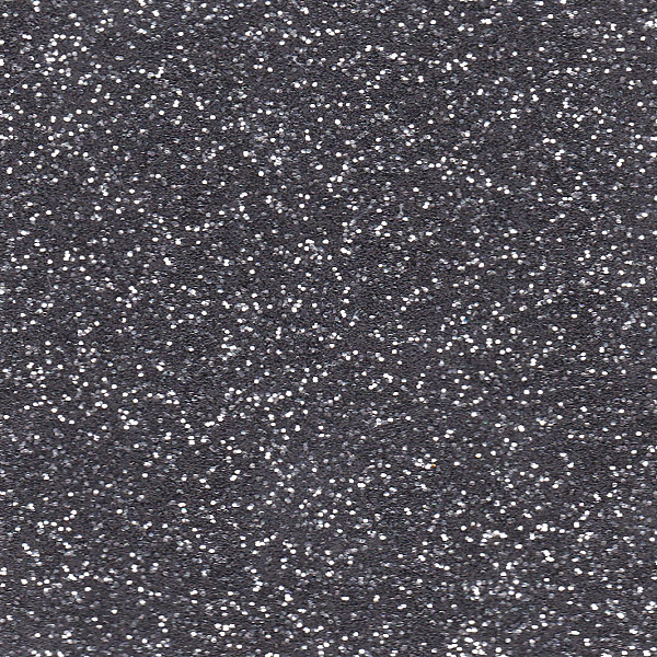 Metal Flake (Glitter) Vinyl - Black/Silver