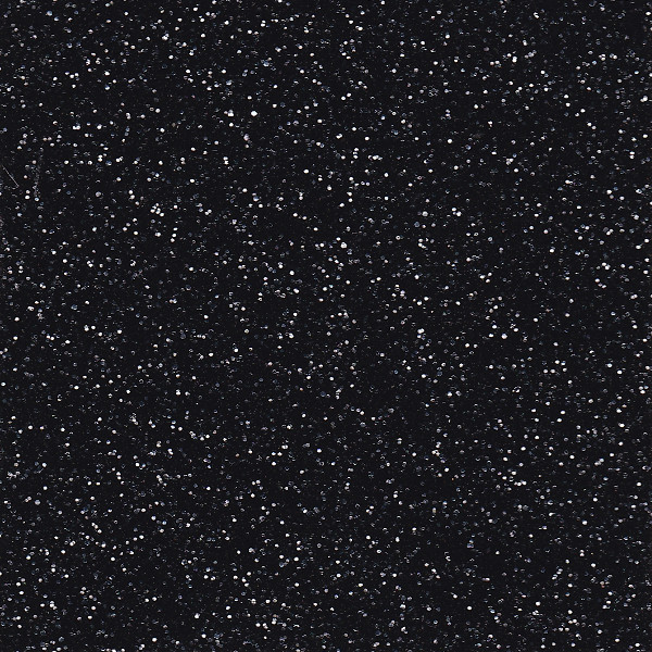 Metal Flake (Glitter) Vinyl - Budget Black