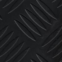 Van Flooring Vinyl - 5 Bar Chequerplate Black