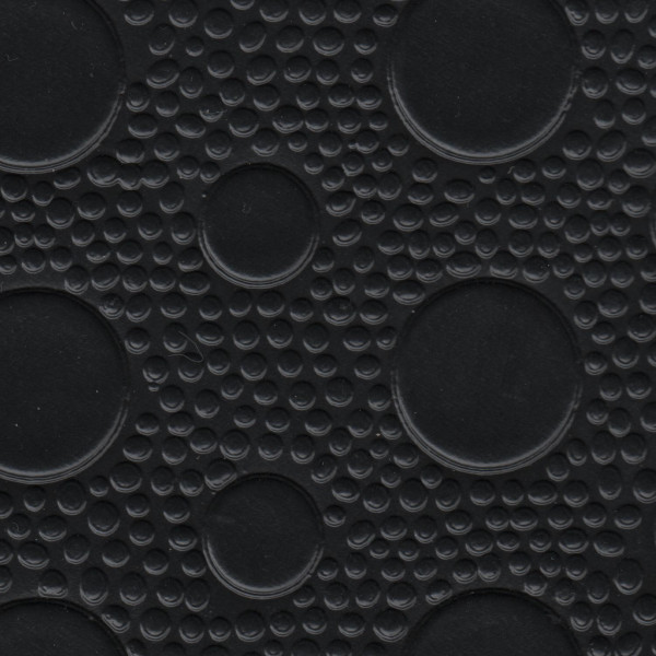 Van Flooring Vinyl - Double Bubble Black